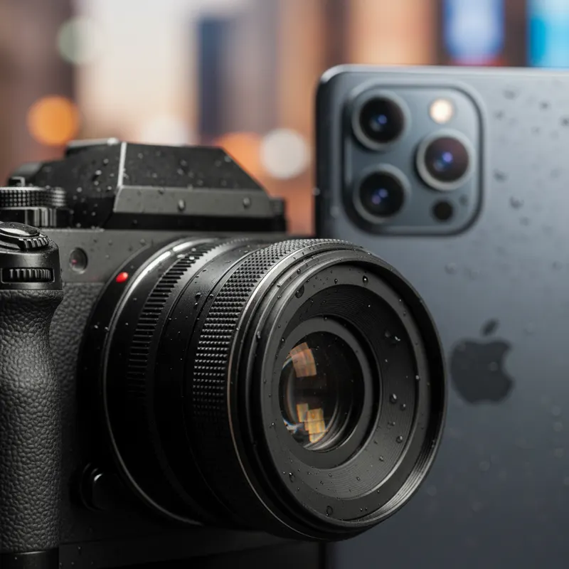 Smartphone vs. Dedicated Camera: Is a Mirrorless or DSLR Sti — illustration