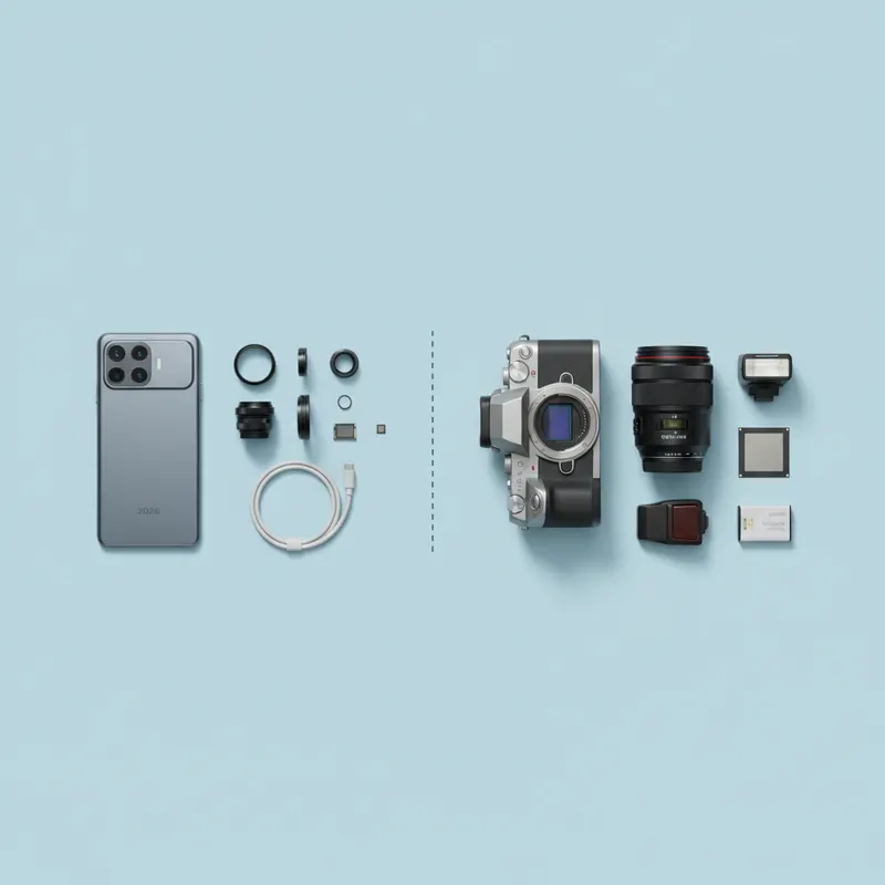 Smartphone vs. Dedicated Camera: Is a Mirrorless or DSLR Sti — détail